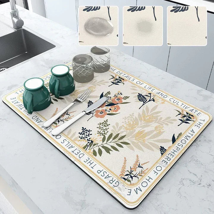 Quick-Drying Dish Mat Pro