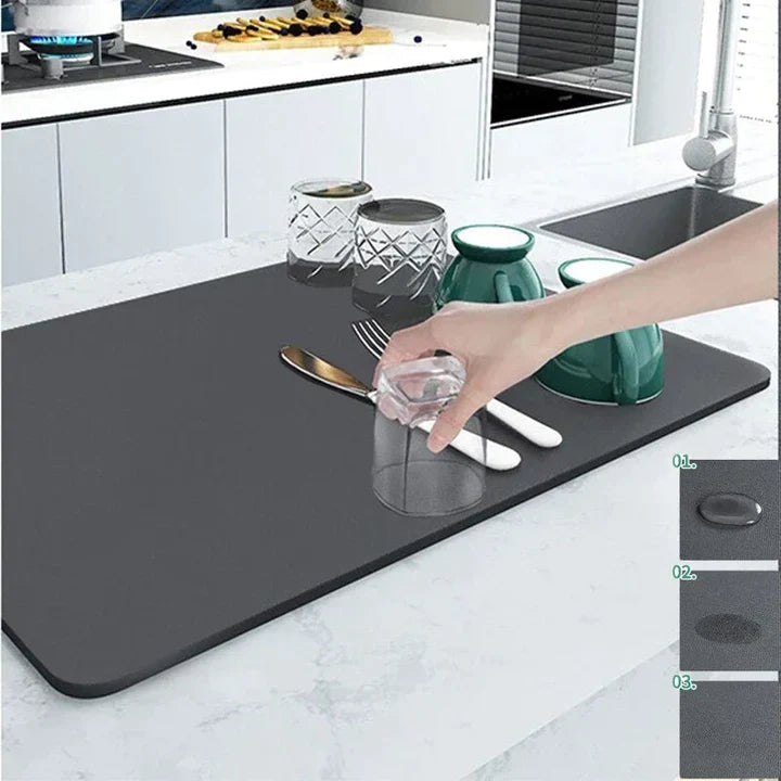 Quick-Drying Dish Mat Pro