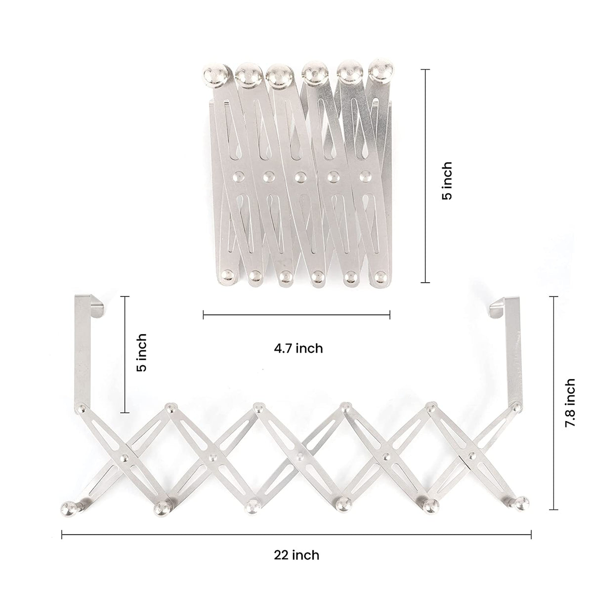 Foldable Multi-Purpose Door Hanger
