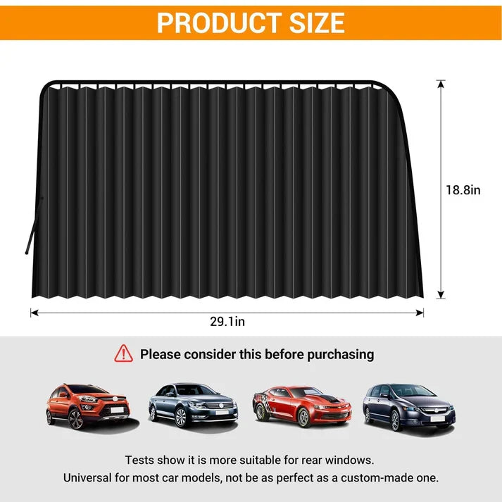 Magnetic Car Curtains For All Car Windows