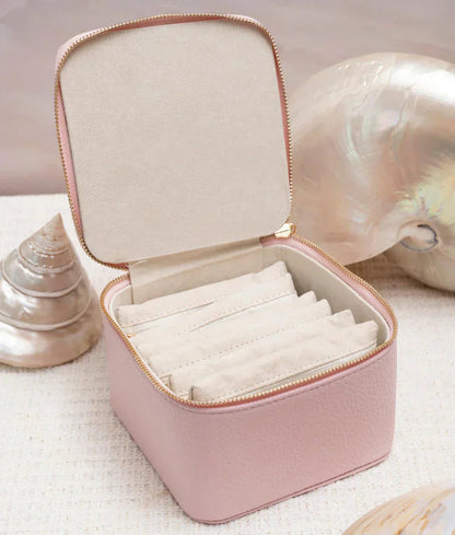 Travel Jewellery Organizer with 6 Zipper Pouches