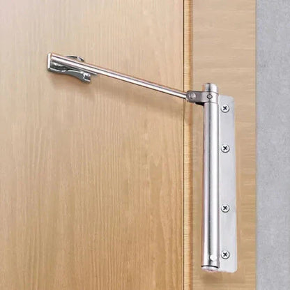 Stainless Steel Automatic Door Closer – Heavy Duty Hydraulic for Home and Office