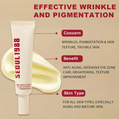 K-SECRET SEOUL 1988 Retinal Eye Cream | Dark Circle, Fine Lines, Wrinkles